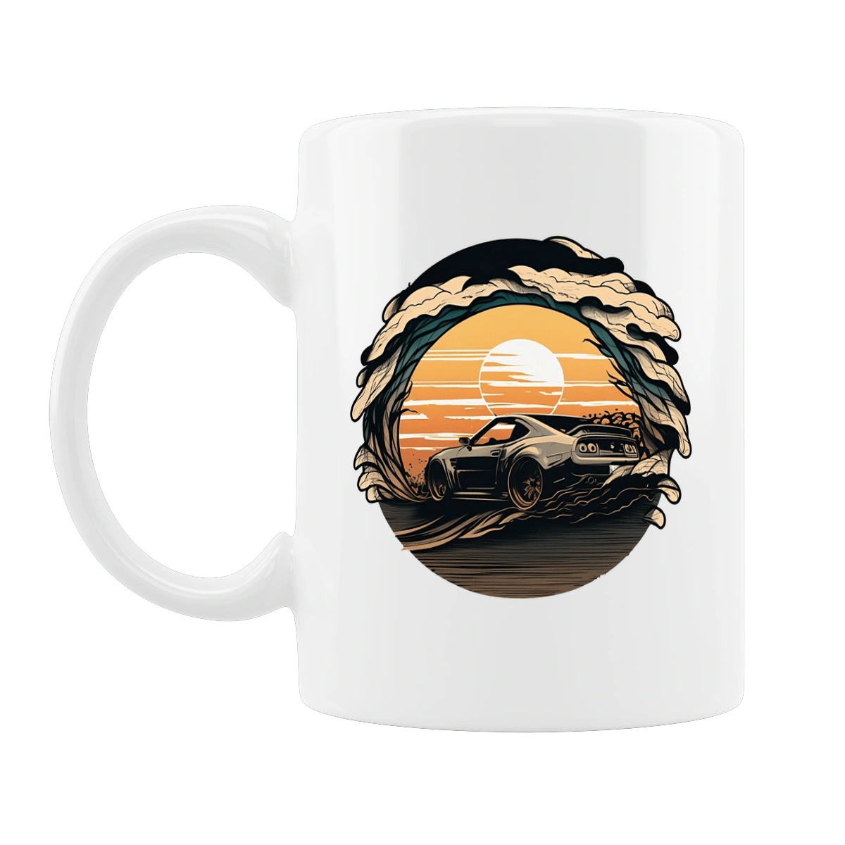 Додж на закате