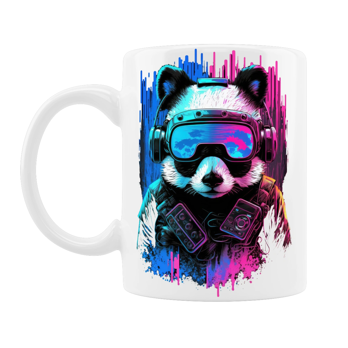 Панда в VR шолом