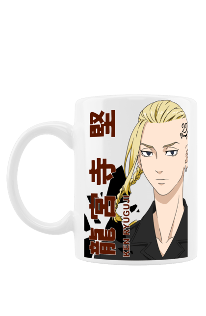 Mug with prints Tokyo Revengers Draken. Anime, draken, ken ryuguji, ken-chin, manga, serial, tokyo manji gang, tokyo revengers. 2070702