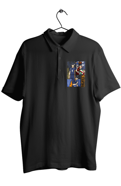 Men's polo with prints Haikyu!! Tobio Kageyama. Anime, haikyu, kageyama, manga, sports anime, tobio kageyama, volleyball. 2070702