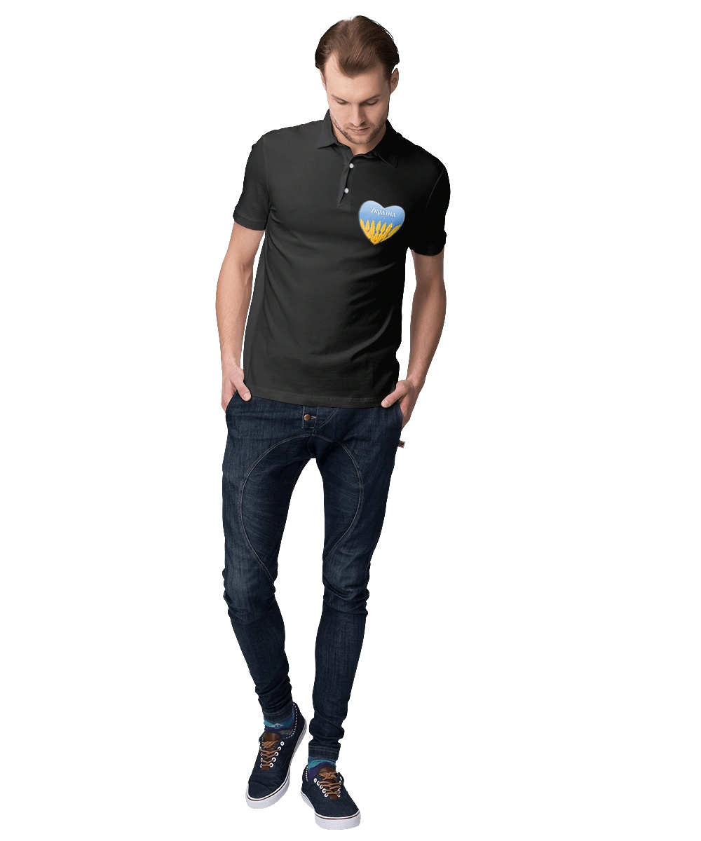 Серце з колосками Україна