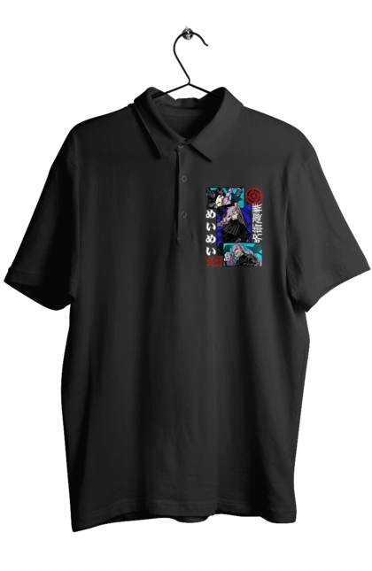 Поло мужское с принтом Магическая битва Мэй Мэй. Anime, jujutsu kaisen, manga, mei mei, аниме, магическая битва, манга, мэй мэй. 2070702