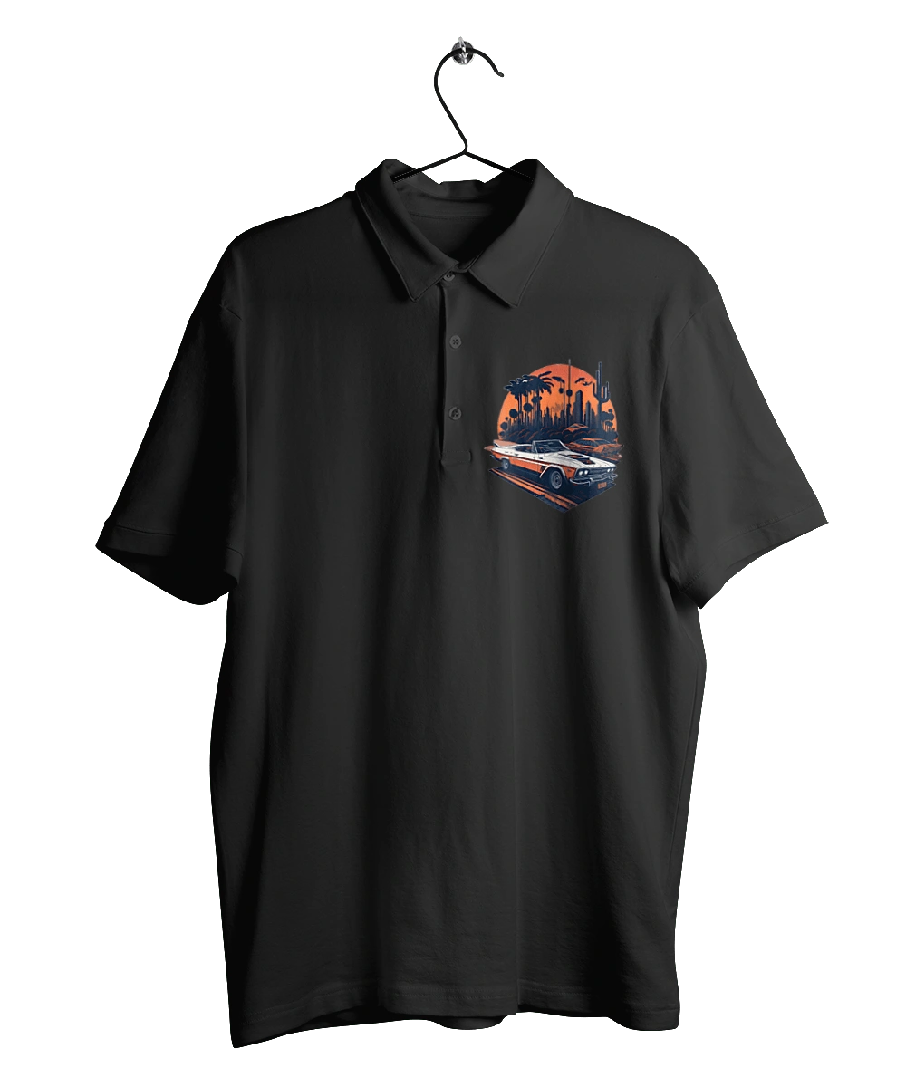 Гарне авто на закаті