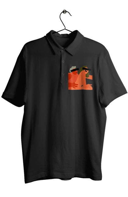 Поло мужское с принтом Любовь и скрытая камера. Prikol, smex, дружба, жвачка, любов, мир, нас не узнают, секс, скрытая камера, юмор. 2070702