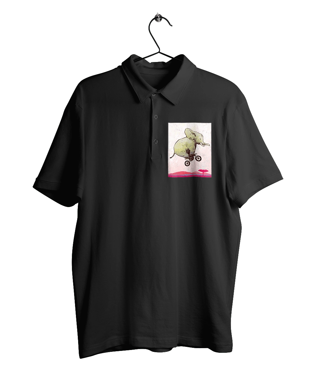 Elephant On A Motorcycle