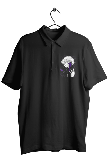 Men's polo with prints Tokyo ghoul. Anime, drama, fiction, horror, kaneki ken, manga, tokyo ghoul. 2070702