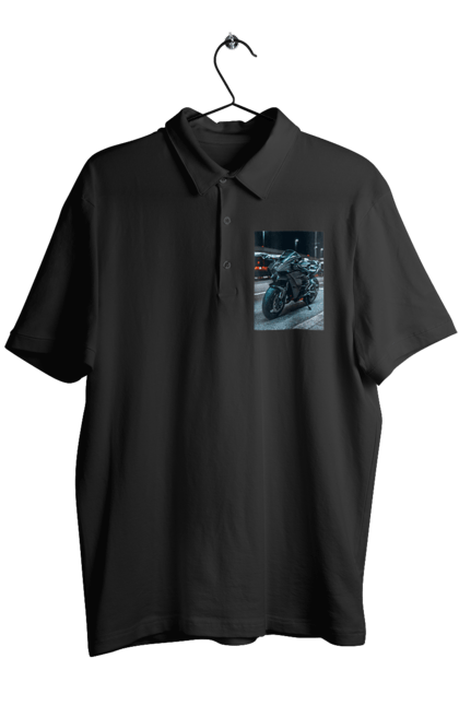 Поло чоловіче з принтом "Мото цитаты". Байк, мото, спорт, цитаты. 2070702