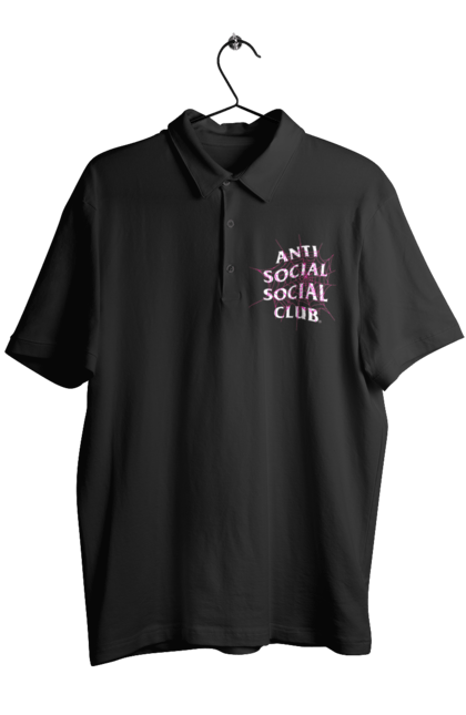 Men's polo with prints Anti Social Social Club. Antisocial, assc, club, neek lurk, social club. 2070702