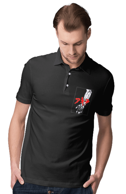 Men's polo with prints Akira Tetsuo Shima. Akira, anime, cyberpunk, manga, tetsuo shima. 2070702