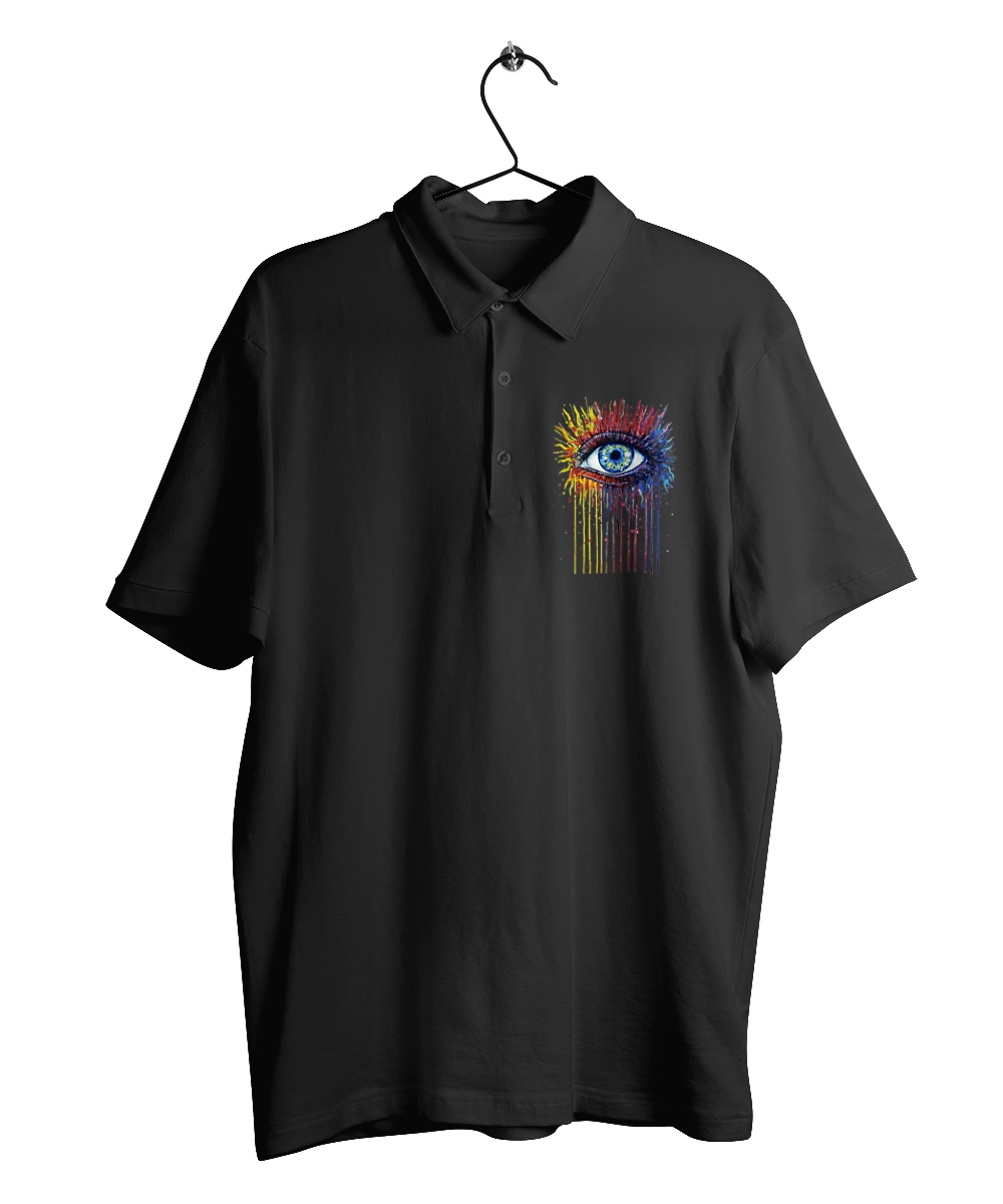 Colorful Flowing Eye