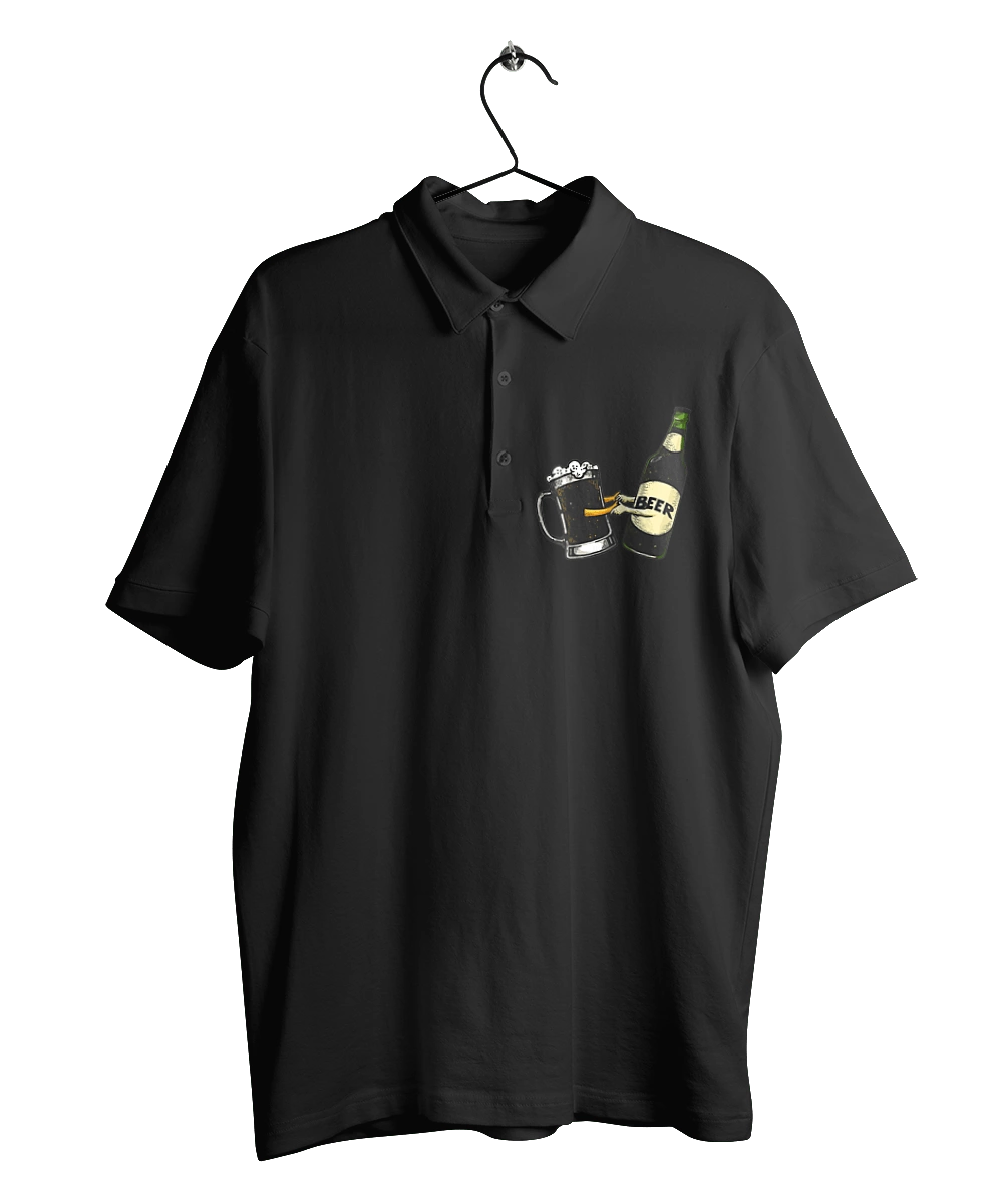 Bottle Of Beer With A Glass Of Beer