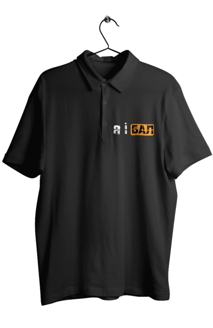 Поло мужское с принтом Я и бал. Мем, молодежная, прикол, приколы, прикольные надписи, смешная, юмор, я и бал. 2070702