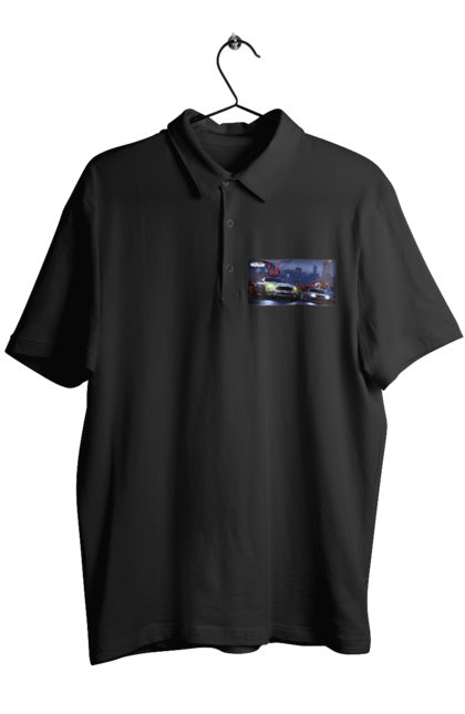 Men`s polo with prints Need for Speed Unbound. Heat, need, need for speed, nfs, speed, unbound. 2070702