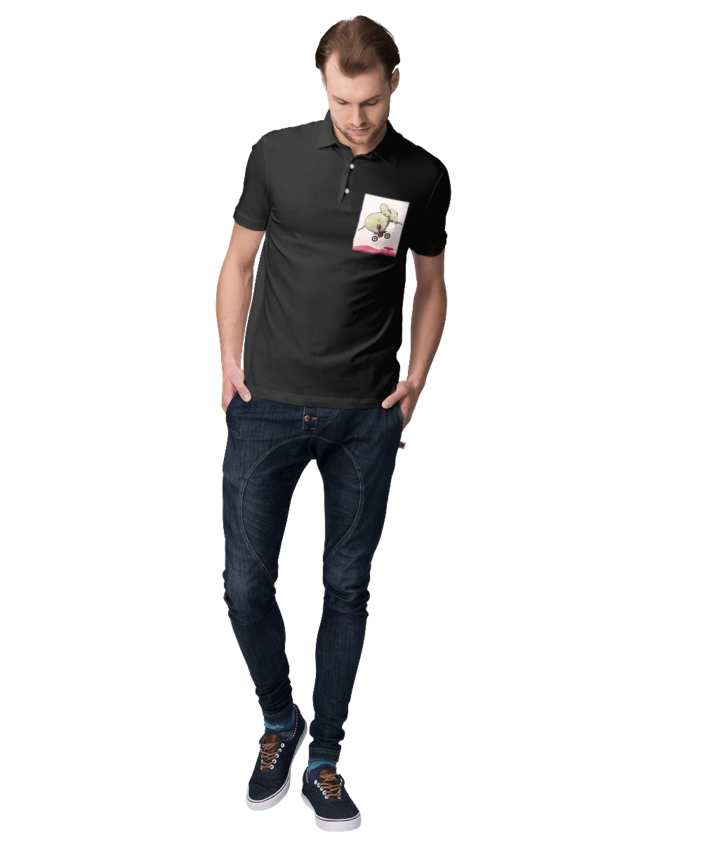 Elephant On A Motorcycle