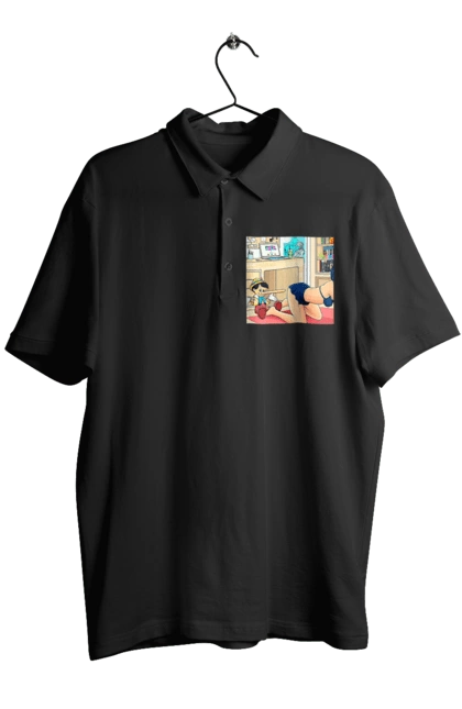 Поло мужское с принтом Буратино Во Взрослой Сказке. 18, буратино, бэтмен, голая, поцелуй, прикол. 2070702