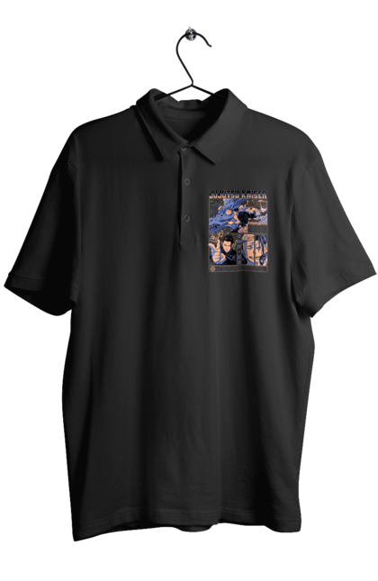 Men's polo with prints Jujutsu Kaisen Geto. Anime, dark fantasy, geto, jujutsu kaisen, magic battle, manga, mystic, suguru geto. 2070702