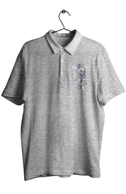 Men's polo with prints Dragon Ball Frieza. Anime, dragon ball, frieza, manga, tv series. 2070702