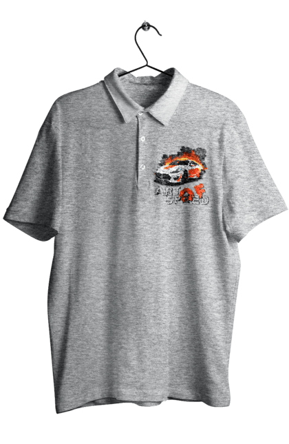 Men`s polo with prints Speed. Auto, automobile, car, race, speed. 2070702