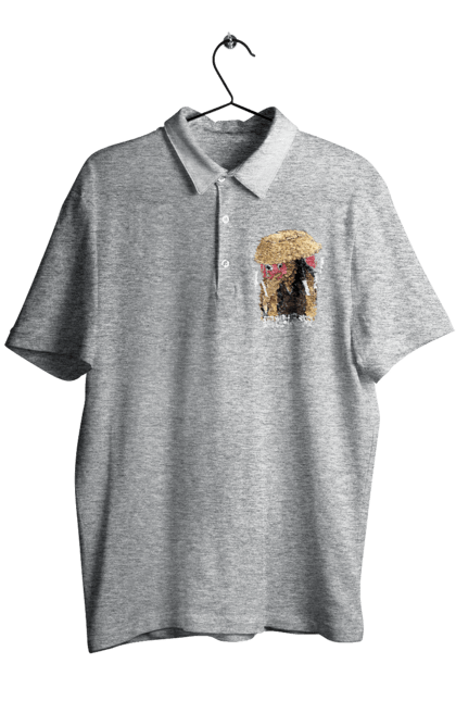 Men's polo with prints Demon Slayer Hotaru Haganezuka. Anime, blacksmith, demon slayer, hotaru haganezuka, kimetsu no yaiba, manga. 2070702