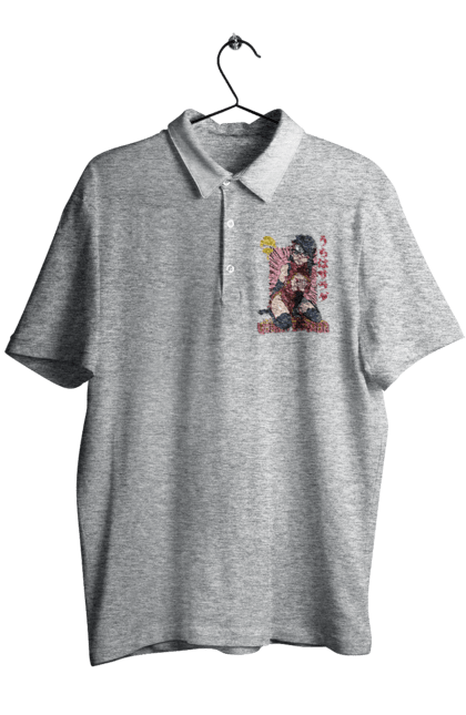 Men's polo with prints Boruto Sarada Uchiha. Anime, boruto, manga, sarada uchiha, tv series, uchiha. 2070702