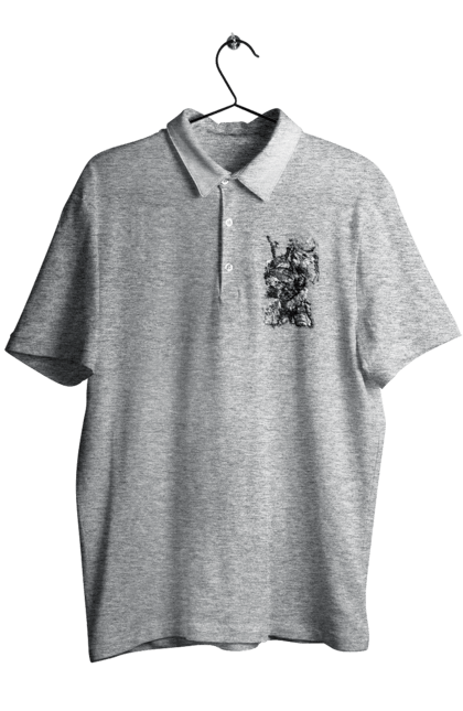 Men's polo with prints The Predator. Alien, cinema, film, predator, thriller. 2070702