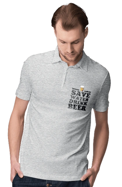 Save water, drink beer (black)