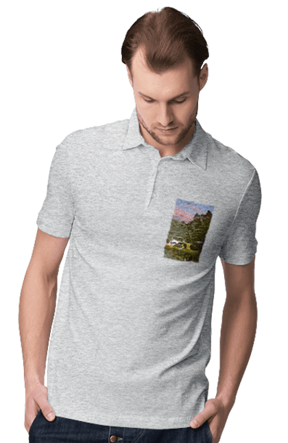 Поло чоловіче з принтом "Авто". 2022, авто, автомобілі, механик, стиль. 2070702