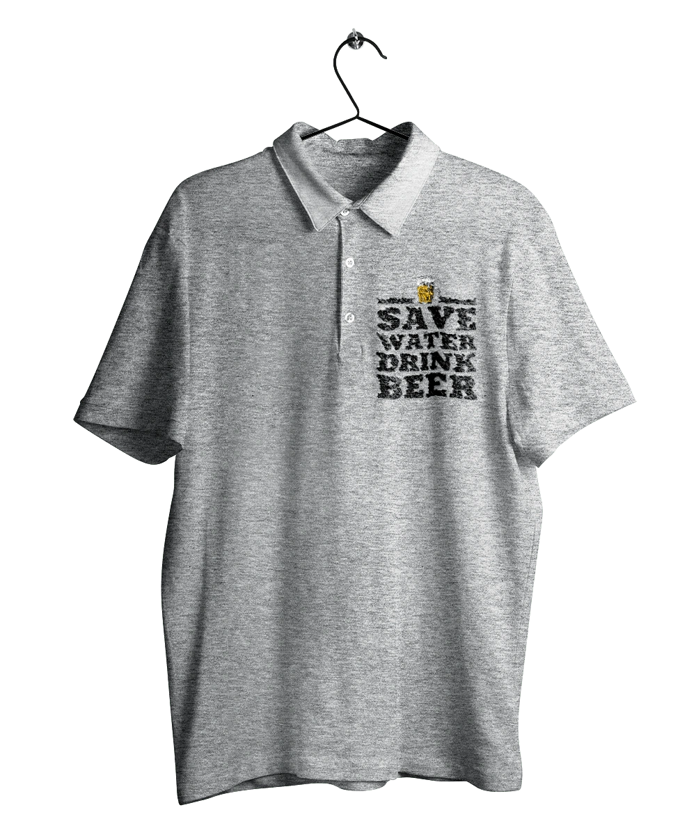 Save water, drink beer (black)