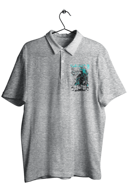 Men's polo with prints Kaiju № 8 Kafka Hibino. Anime, hibino kafka, kafka hibino, kaiju, kaiju 8, kaiju 8, kaiju № 8, manga. 2070702