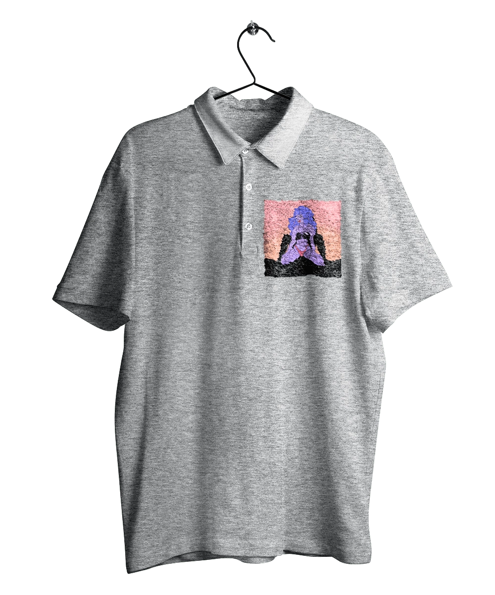 Purple Girl In Panties