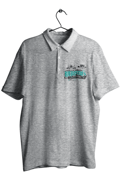 Men's polo with prints Mercedes AMG Petronas F1 Team. Amg petronas, bolide, f1 team, formula 1, mercedes, motorsport, race, racing car, sport. 2070702