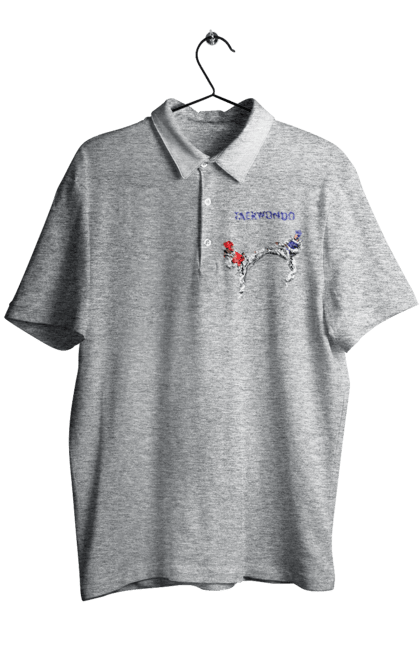 Men's polo with prints Taekwondo. Korea, martial arts, sport, taekwondo, training. 2070702