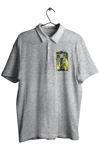 Men`s polo with prints Cyberpunk: Edgerunners David. Anime, cd project, cyberpunk, david, edgerunners, game, netflix, video game. 2070702