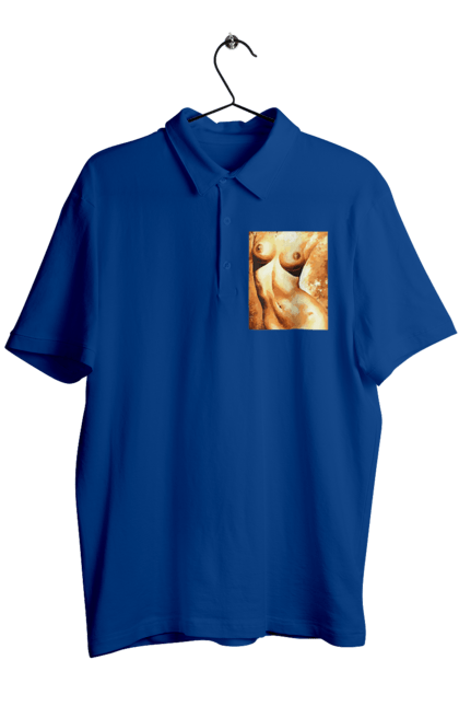 Поло чоловіче з принтом "Краса тіла". Вигини жіночого тіла, грація тіла, груди, жіноче тіло, жіночі груди, краса тіла. 2070702