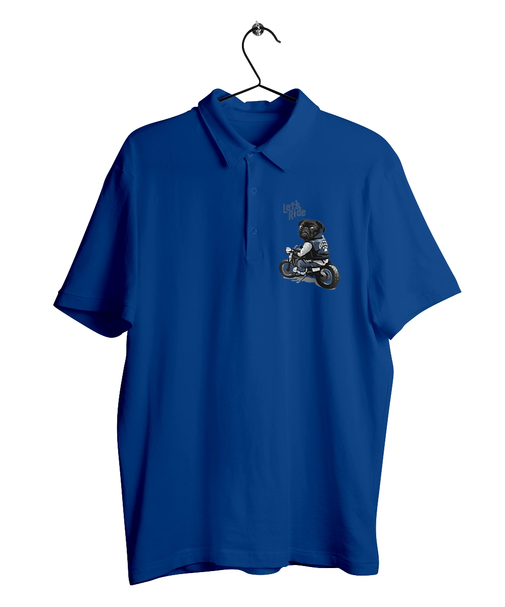 Мопс на мотоцикле