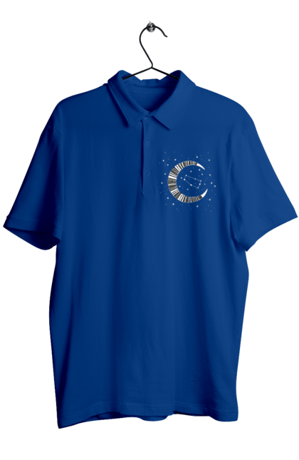 Men`s polo with prints Gemini. Constellation, gemini, horoscope, sign, twins, zodiac, zodiac sign. 2070702
