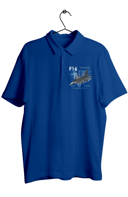 Men`s polo with prints F16. F16, howitzer, nasams, suzanne, zaluzhny, zuzana. 2070702