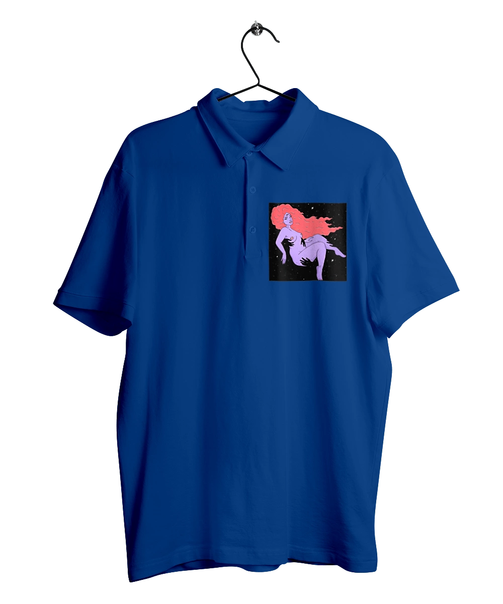 Фіолетова Дівчина В Чорній Дирі