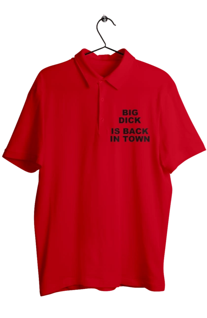 Поло мужское с принтом Возвращение. Mem, prikol, большой член, возвращение, конец, конец войне, шутка, юмор. 2070702