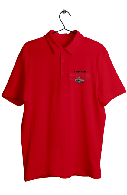 Поло чоловіче з принтом "Stryker". F16, nasams, stryker, zuzana, гаубиця, два герби, залужний, сюзанна. 2070702