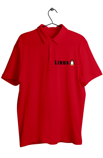 Поло чоловіче з принтом "Linux". Linux, адміністратор, айті, айтішник, безкоштовна, безкоштовно, вільна, доступність, комерційна, незалежність, операційна система, ос, пінгвін, програміст, програмне забезпечення, свобода, сервер, сисадмін, система, системний адміністратор, софт, текст, чорний. 2070702