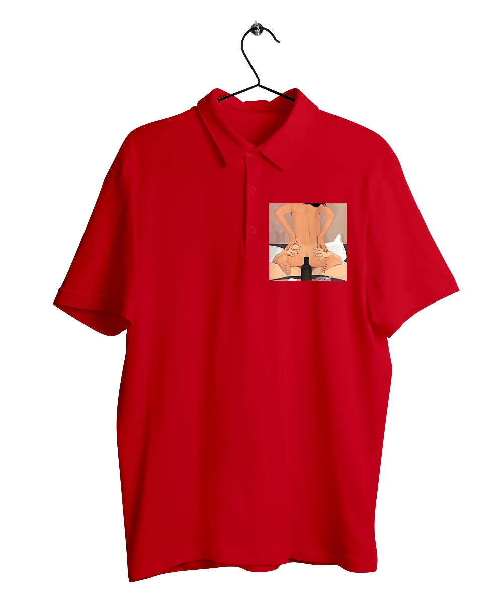 Naked Girl, Bottle And Cigarettes