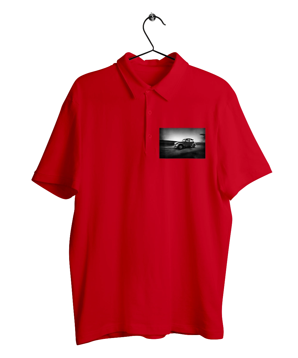 Retro car black and white