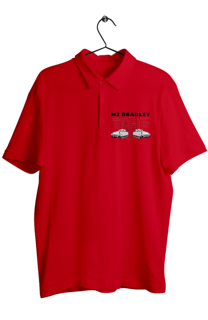 Поло чоловіче з принтом "M2 Bradley". F16, m2 bradley, nasams, zuzana, гаубиця, два герби, залужний, сюзанна. 2070702