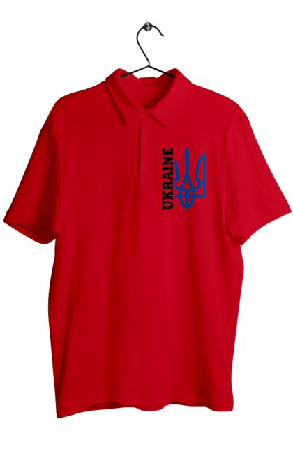 Поло чоловіче з принтом "Герб України". Герб, україна. 2070702