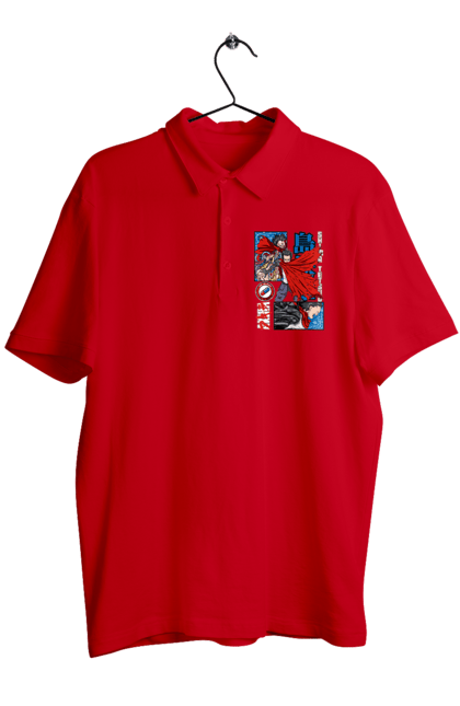 Men's polo with prints Akira Tetsuo Shima. Akira, anime, cyberpunk, manga, tetsuo shima. 2070702