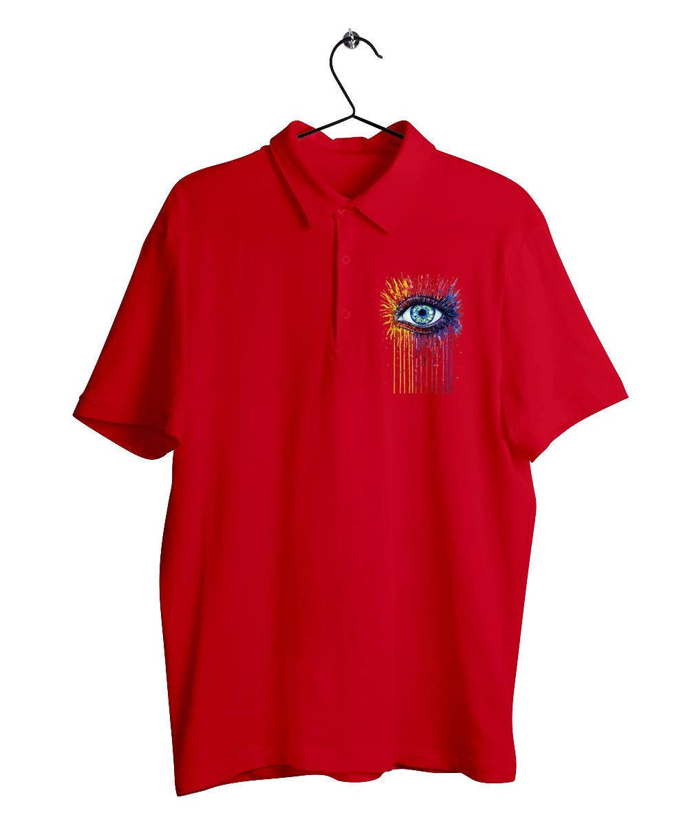 Colorful Flowing Eye