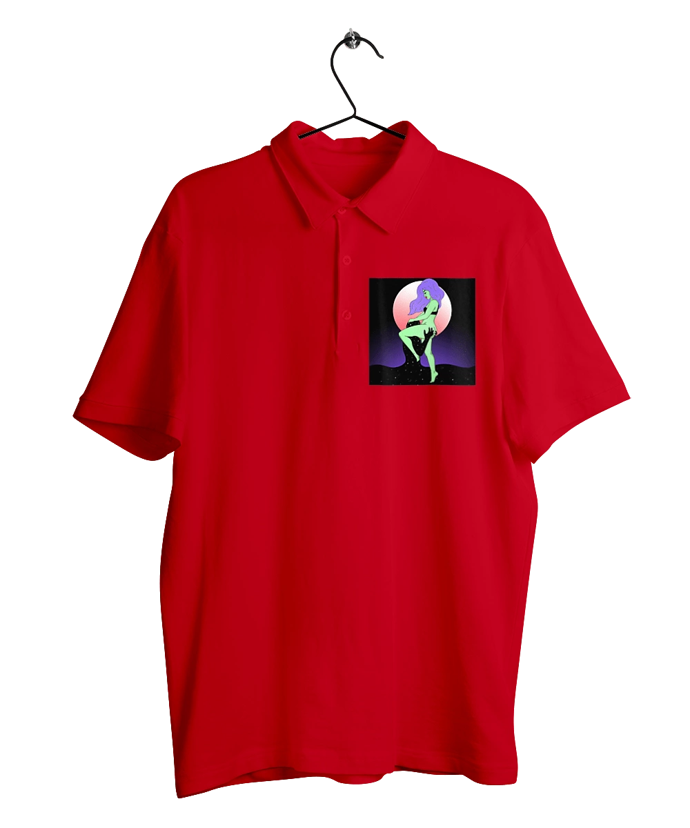 Зеленая Девушка И Луна