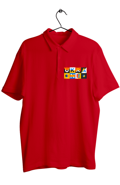 Men`s polo with prints Ukraine. Symbol of ukraine, ukraine, ukrainian inscription, ukrainian text. 2070702