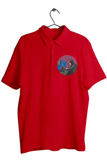 Men`s polo with prints Hacker. 404, andoid, aws, backend, cloud, code, computer, css, dark internet, dark no, data, date, dev, devops, front, geek, git, github, go, golang, google, hacker, html, ios, java, javascript, jquery, js, linux, mascot, nodejs, php, pingfin, programmer, programming, programming languages, python, react, science, script, web. 2070702